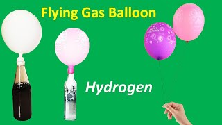 How to make gas balloon at home - [Flying Balloon]