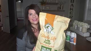 In this video i give you my review of the new al natural dog food am
feeding as well supplements dogs. a affiliate with these 2 comp...