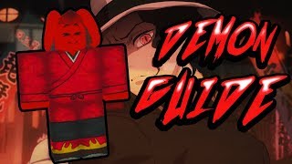 How To Become A Demon And Level In Onikiri Demon Slayer Roblox By Nanoprodigy - onikiri read desc roblox