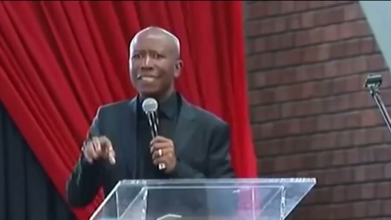Julius Malema speaking on Tony Yengeni's Matter