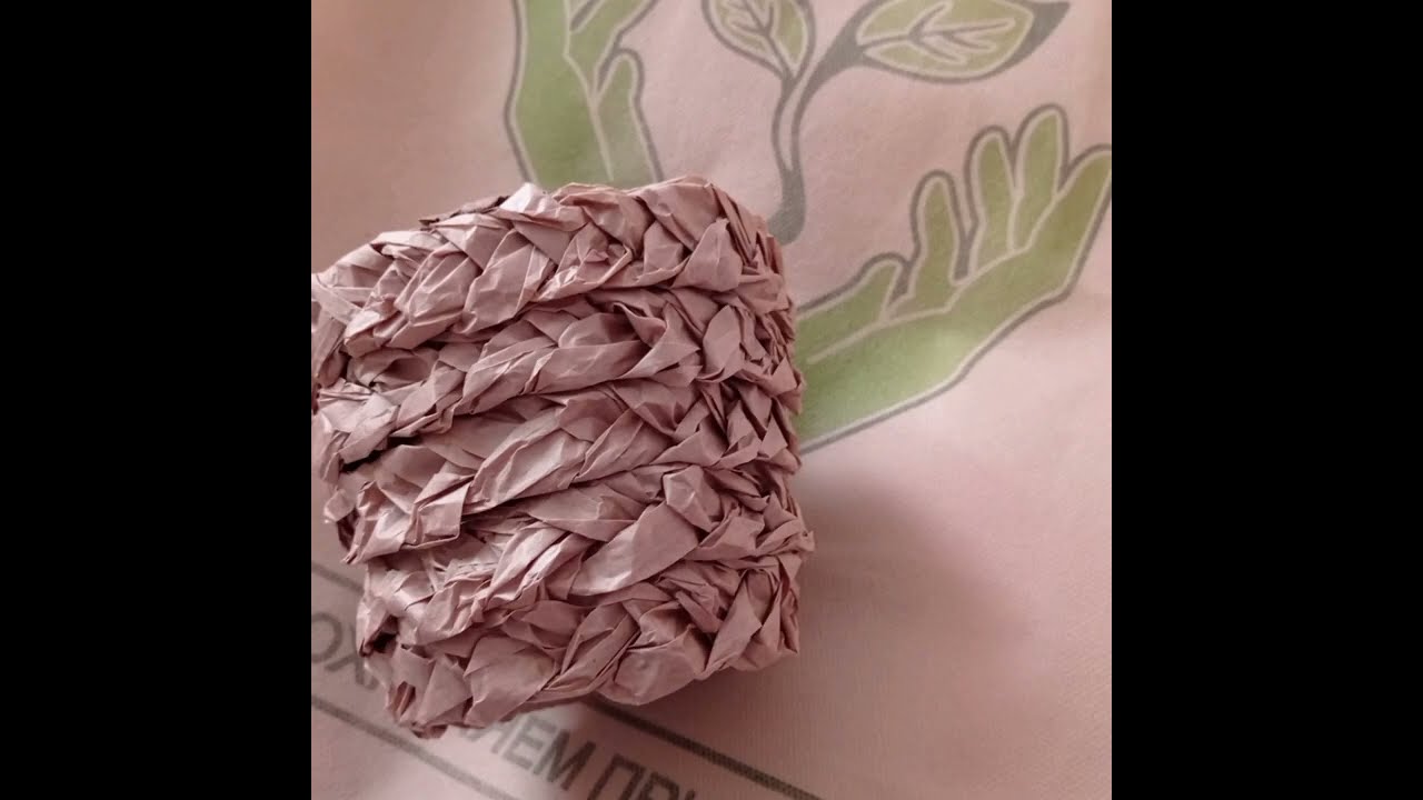 Декоративные кашпо из пергамента DIY