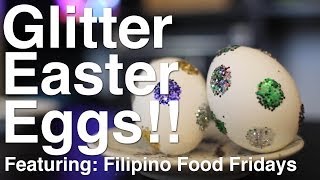 Glitter Easter Eggs!!