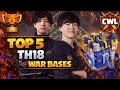 ✔️CHAMP 1 Top 5 TH18 War Bases vs Anti Dragon Duke 😱 | With Link | Th18 CWL Bases With Link (19)
