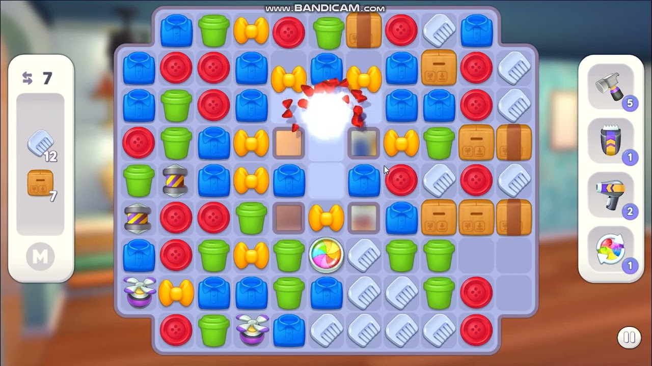 Makeover Match - Swap & Style level 223 no power-ups