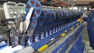 blingbling textile, embroidery & quilting machine with sequin device.