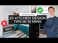 20 kitchen design tips in 10 minutes 