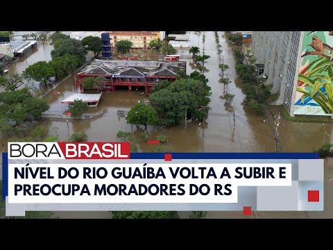 Enchentes no RS: nível do Guaíba pode bater novo recorde