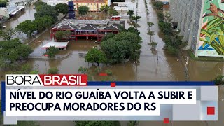 Enchentes no RS: nível do Guaíba pode bater novo recorde