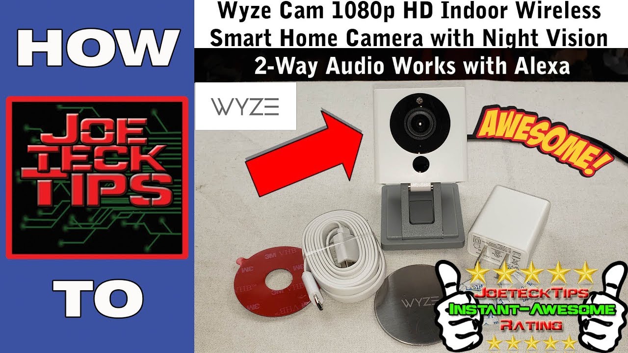 wyze cam 1080p hd indoor wireless smart home camera