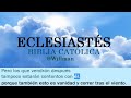 44 Libro del Eclesiastés   Biblia Católica