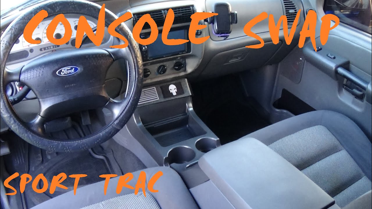 EXPLORER SPORT TRAC CENTER CONSOLE SWAP (EXPLORER CONSOLE) - YouTube