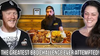 #beardmeatsfood THE GREATEST BBQ CHALLENGE EVER ATTEMPTED! | REACTION | OB DAVE REACTS