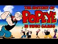 The History of Popeye in video games - Arcade/console documentary