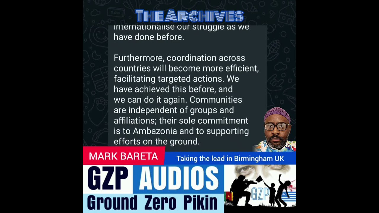 MARK BARETA IS TAKING THE LEAD | GRASSROOTS MOBILIZATION IN BIRMINGHAM UK |AMBAZONIA LIBERATION