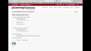 Exporting a course from eLC