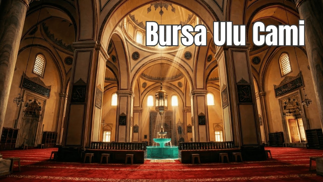 Bursa Ulu Cami Turu | Historical Mosque Tour in Türkiye