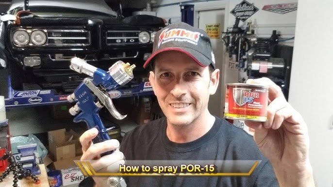 POR-15 Rust Preventive Coating, Clear Gloss, gallon, use as step 3 of the  3-step Rust Prevention System - #POR-15-CRG - National Parts Depot