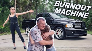 Surprising My Dad with his DREAM SRT-10 TRUCK! *The Reveal*