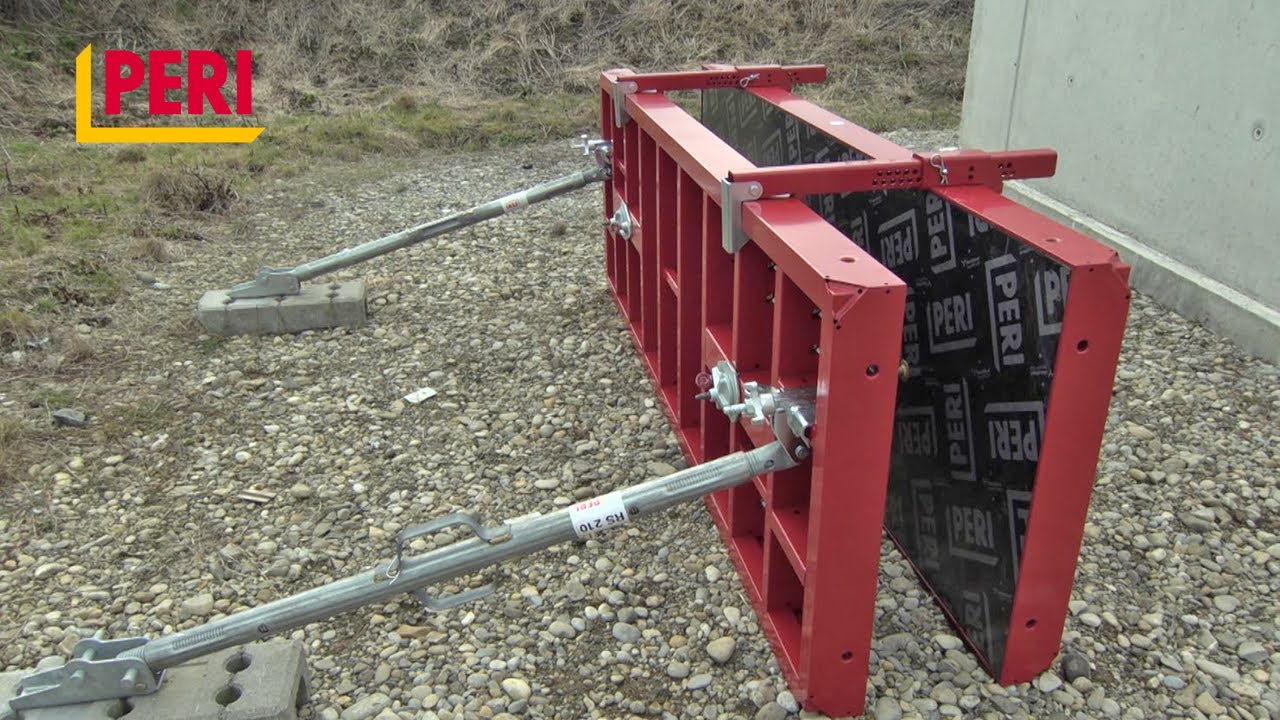 ANWENDUNG | PERI MAXIMO Rahmenschalung - Fundamentschalung
