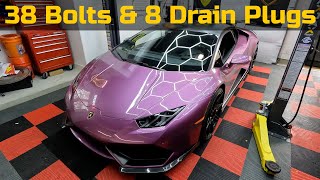 How to Change the Oil in a Lamborghini Huracan LP610-4