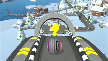 Rolling Ball Sky Escape : Level 92