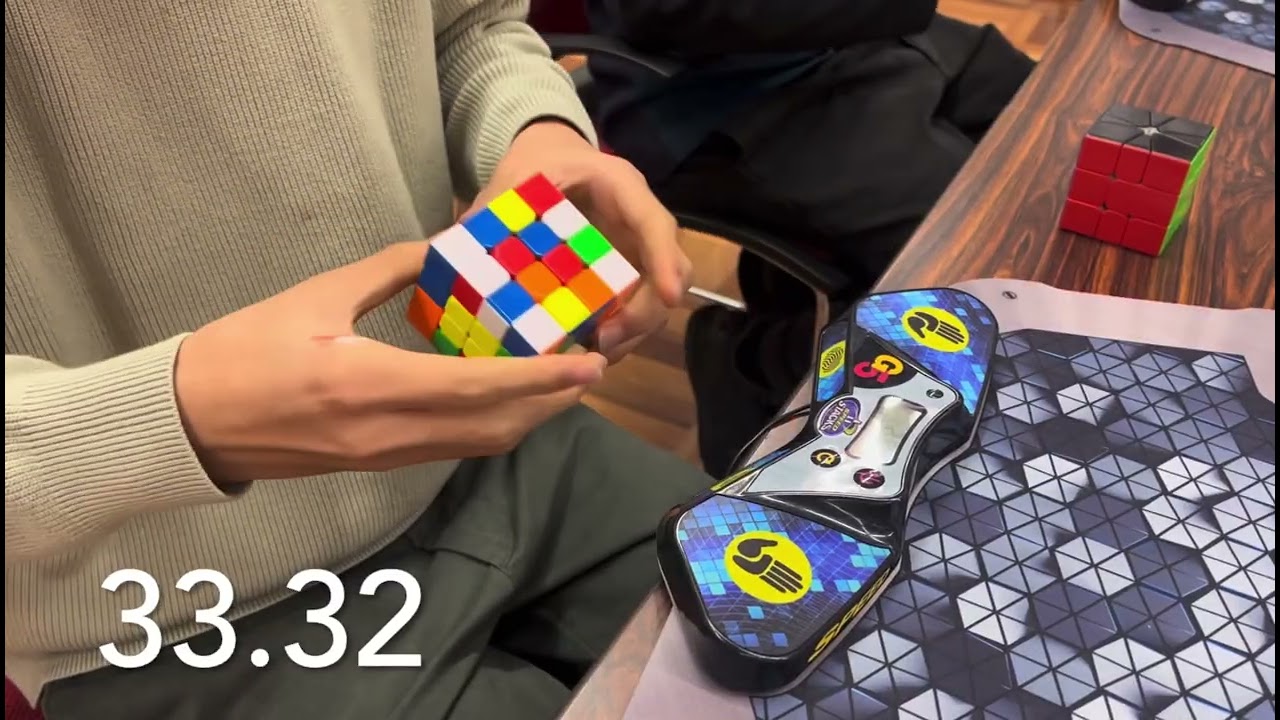 4×4×4 PRs 31.61/34.70 (Tokyo Winter 2025)