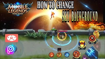 SKY REPLACEMENT | HOW TO CHANGE BACKGROUND IN MOBILE LEGENDS | BAI NOEL