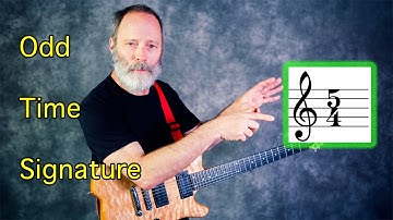 Learn it: Ambient Guitar in 5/4 Over Delay in 4/4!