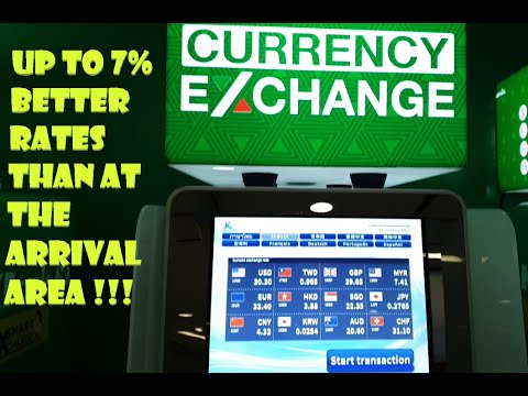 BEST Currency Exchange 2020 at Bangkok Airport  (BKK, Suvarnabhumi) - Will Even Take OLD Bank Notes!
