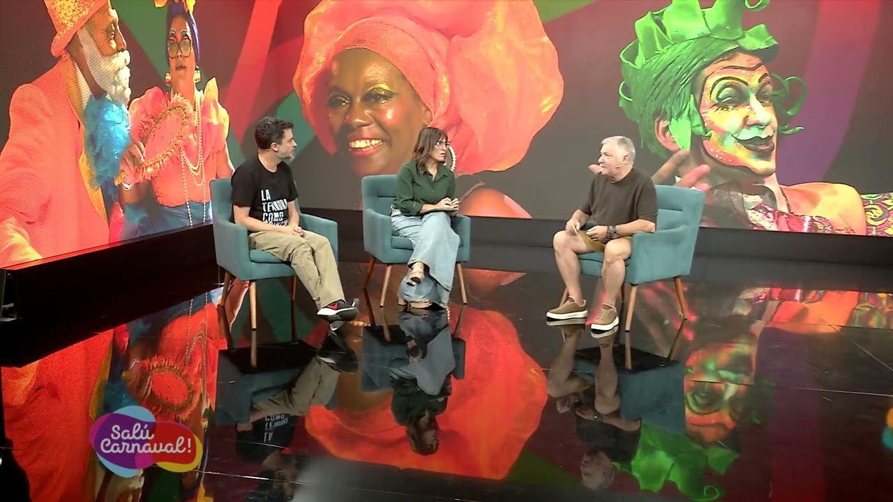 Recibimos en estudiode Salú Carnaval a Eduardo Rigaud, Prosecretario de DAECPU