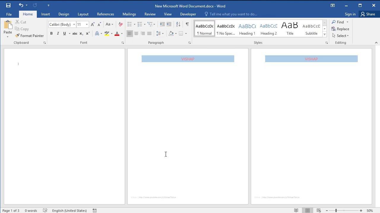 remove headers and footers in word 2011