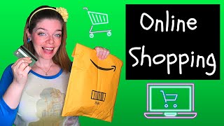 Online Shopping: How to Shop Online in English. 13 English Expressions for Shopping Online!  🛒