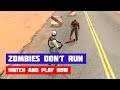 Zombies dont run  game  gameplay