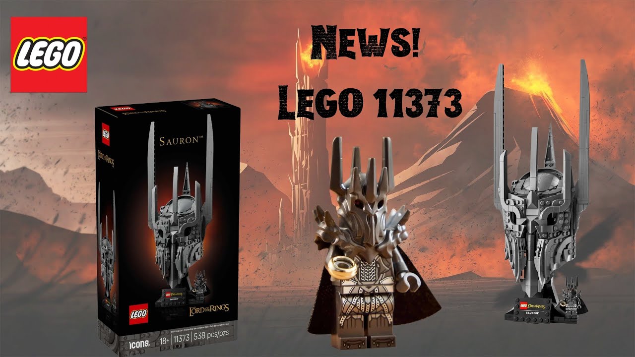 Lego Herr der Ringe Set 11373: Der dunkle Herrscher kommt! Sauron´s Büste inklusive Minifigur!