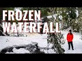 Frozen WATERFALL in Middleton Nova Scotia - 4KM to Delanceys Falls