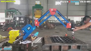 Vận hành Máy taro cần điện servo ETU-24-1800 - UniFast