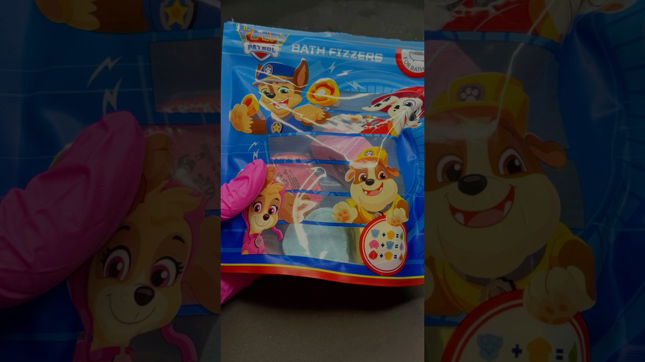 🧼✨Paw Patrol Bath Fizzers!
