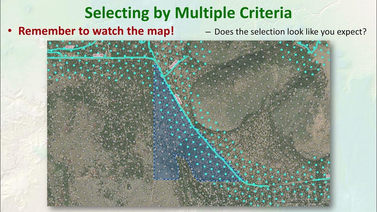Selections joins and relates in arcgis pro 2 of 2 selection