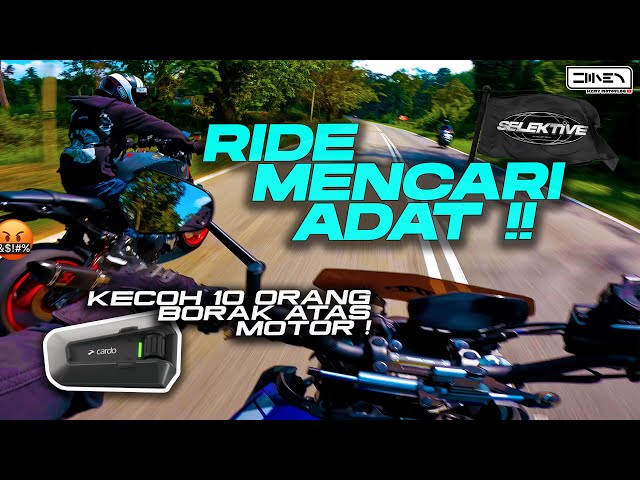 DAH SARAPAN PUN BARAN !? RIDE CARI ADAT? [PART 1] SELEKTIVE X OBSERVER | Yamaha MT-09 Malaysia [4K] class=