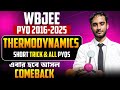 THERMODYNAMICS 10 Years WBJEE PYQ Solution