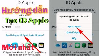 Hướng dẫn cách tạo tài khoản id Apple iCloud bằng số điện thoại mới nhất - Cách tạo ID Apple iPhone