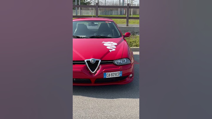 Alfa Romeo 156 GTA - Busso