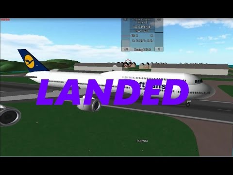 Roblox A Place With Airliners Trying To Land The 747 At Tao Island Twice Youtube - roblox a place with airliners