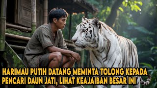 Download Lagu HARIMAU PUTIH DATANG MEMINTA TOLONG PADA PEMUDA PENCARI DAUN JATI, LIHAT KEAJAIBAN INI TERJADI MP3