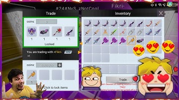 How To Get item Trade System Blockman Go Skyblock