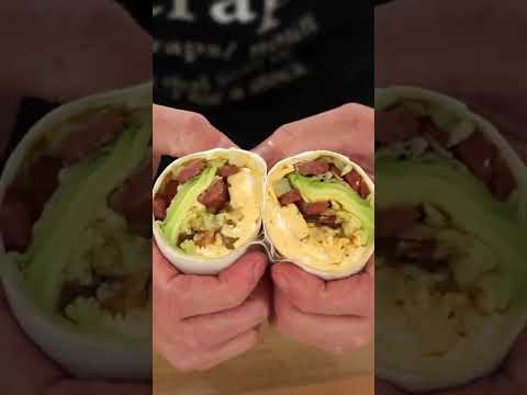 Egg amp Sausage Brekky Burritos  Shorts