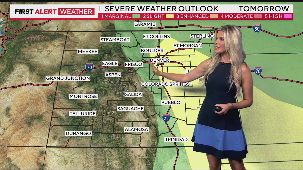 More Severe Storms Possible In Denver On Friday - YouTube