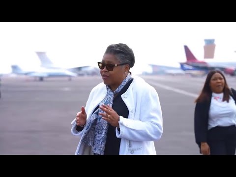 #ONU 🇺🇳 MESSAGE DE JUDITH SUMINWA AVANT DE PRENDRE L’AVION POUR LES USA 🇺🇸 
