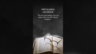 PRZYSŁOWIE ŁACIŃSKIE Cytat na dziś #345