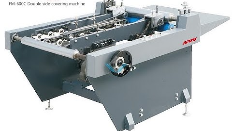 Máy vén mép cạnh bìa cứng FM-600